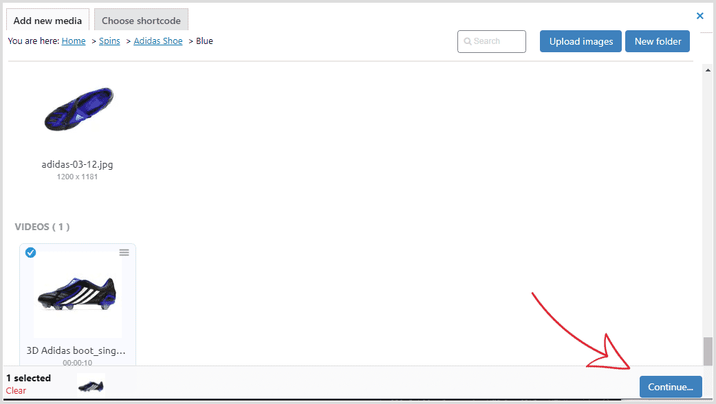 Insert Sirv image into WordPress page or post Insert Sirv video into WordPress page or post