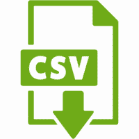 Download CSV with 4 columns, 5 images