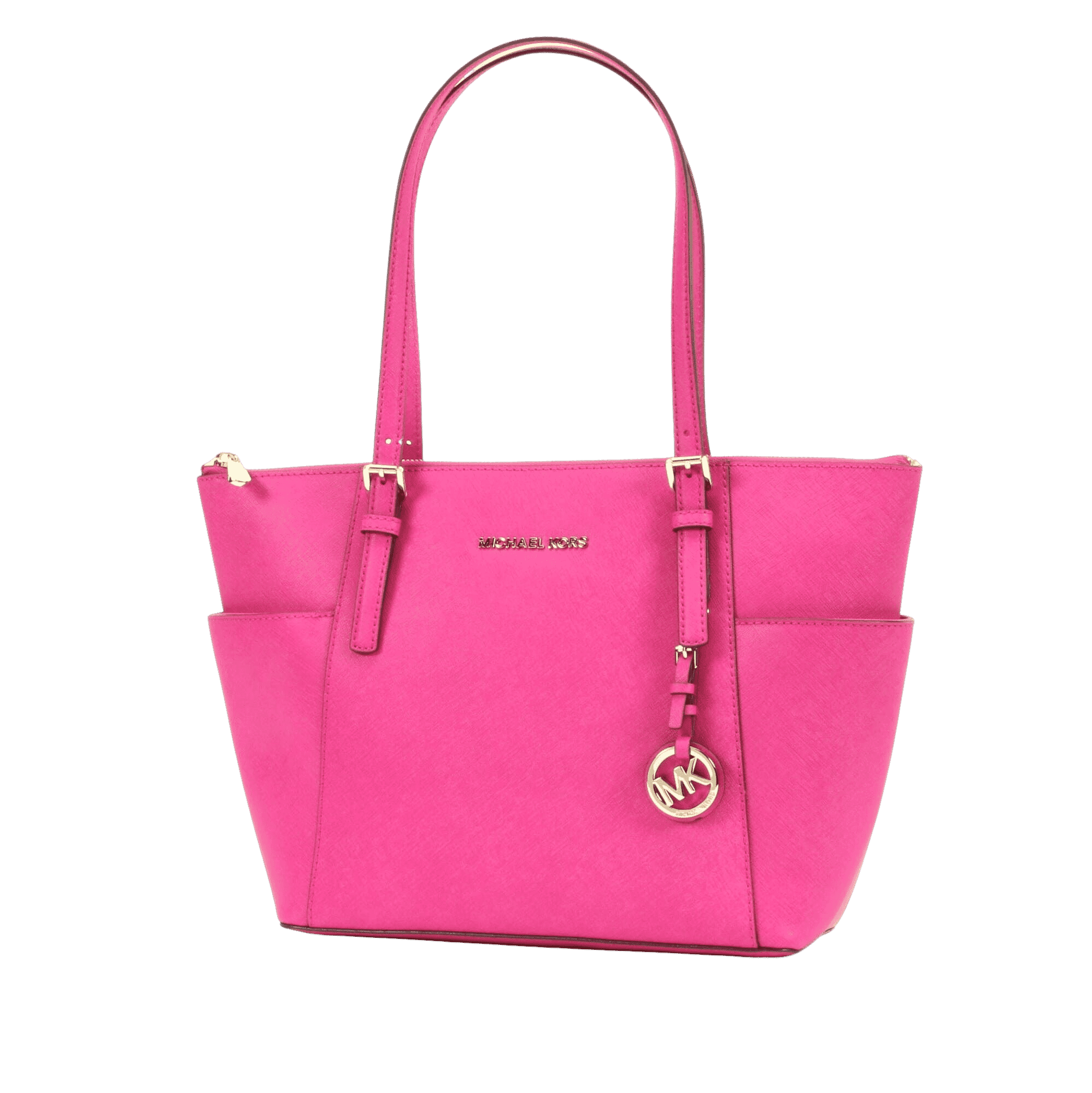 Pink purse 360 view