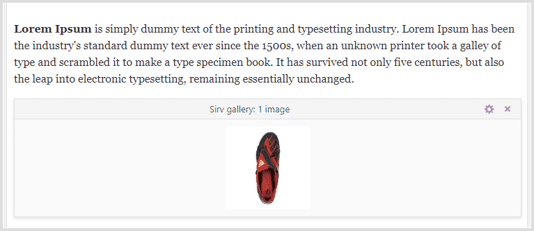 Sirv spin appears as a gallery Sirv spin appears as a gallery