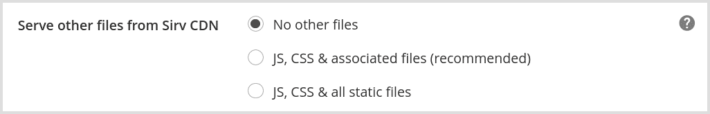JS & CSS file CDN for Magento 2