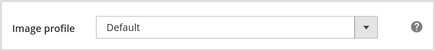 Profile optons in Magento 2
