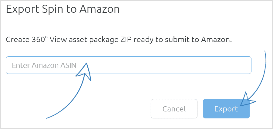 Enter your Amazon Standard Identification Number