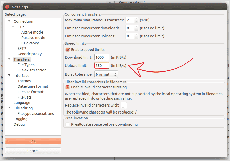 upload speed slow filezilla server upload speed slow filezilla server