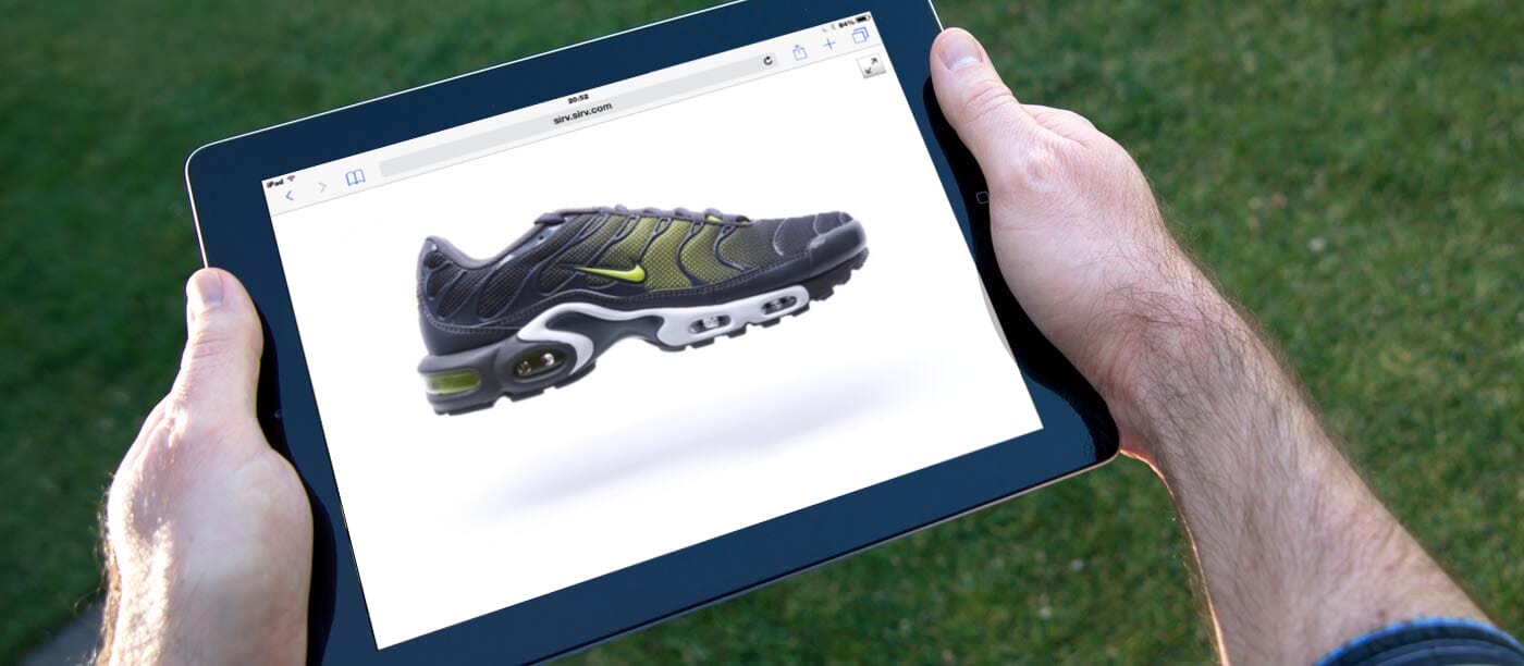 View 360 spins offline on iPad