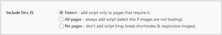 How to load Sirv JS