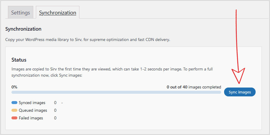 Sync media library with Sirv Sync media library with Sirv