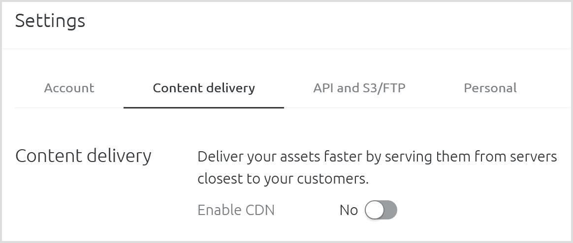 Enable Sirv CDN for WordPress Disable Sirv CDN for WordPress